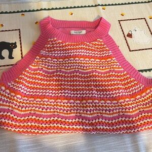 Haute hippie striped skirt set